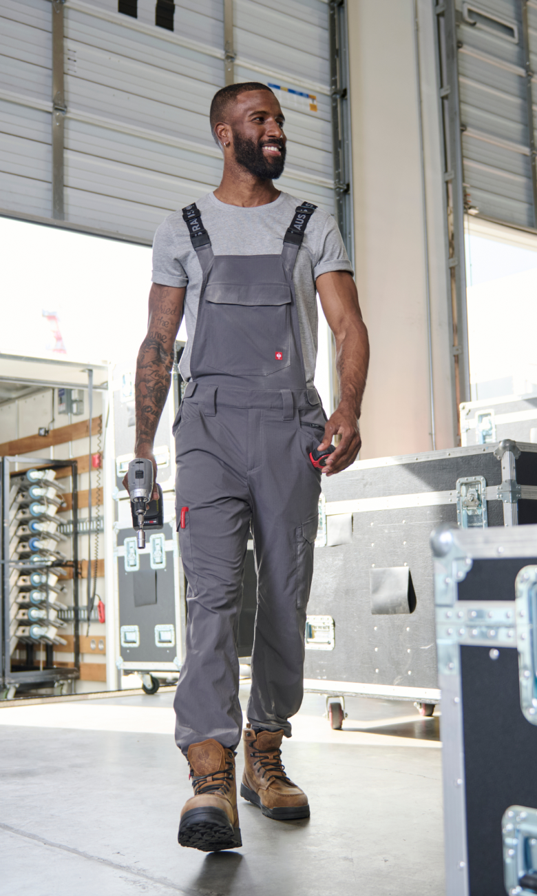Stretch Ripstop Cargo Work Bib Overall e.s.t:aktik | STRAUSS