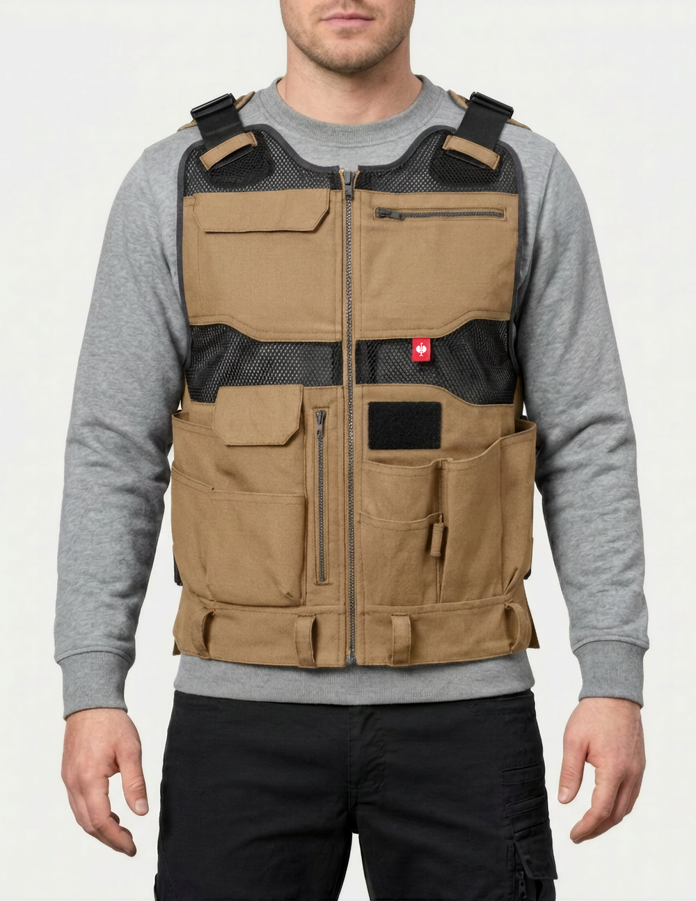 【レア】Brown)2023aw Brook Tool Vest Tool Vest e.s.iconic | Strauss